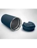 Gobelet isotherme double paroi 350 ml personnalisé - BRACE Matières : acier inoxydable Couleurs : bleu marine personnalisation r