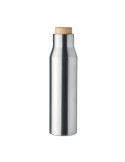 Flacon à double paroi  500 ml - DUDINKA Matières : acier inoxydable Couleurs : argenté mat impression haute définition