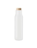 Flacon à double paroi  500 ml - DUDINKA Matières : acier inoxydable Couleurs : blanc personnalisable avec votre logo