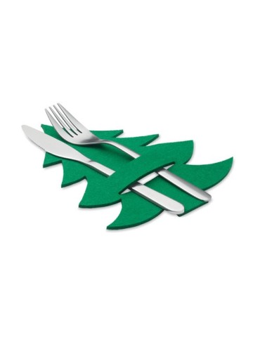 Tablier personnalisable en coton organique - Objets Publicitaires TREESGUARD 4 portes couverts feutre RPET impression logo haute