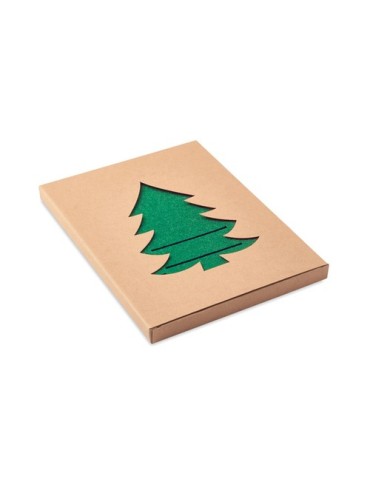 Tablier personnalisable en coton organique - Objets Publicitaires TREESGUARD 4 portes couverts feutre RPET goodies personnalisé 
