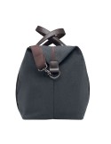 Sac week-end personnalisé en toile 450gr/m² - ZURICH Matières : coton Couleurs : noir cadeau entreprise pas cher