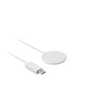 Chargeur sans fil magnétique personnalisé FLAKE MAG Matières : ABS Couleurs : blanc cadeau client original