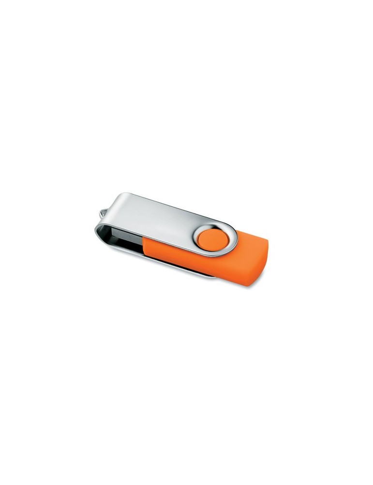 Clé USB Flash Personnalisée 16GB Pratique Économique - Techmate Matières : ABS Couleurs : orange accessoire événementiel unique