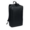 Sac à dos ordinateur  personnalisable 300D RPET - SINGAPORE Matières : PET Couleurs : noir