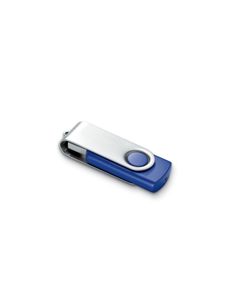 Clé USB Personnalisée 8 Go Pratique TECHMATE Matières : ABS Couleurs : bleu royal personnalisable avec votre logo