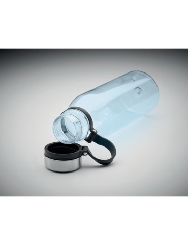 Bouteille Éco-responsable en RPET 780ml Anti-fuite - ICELAND Matières : PET recyclé Couleurs : bleu clair transparent marquage l