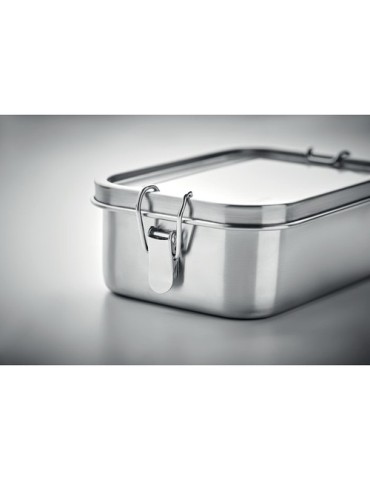 Lunch Box Éco-responsable en Acier Inox 750ml - CHAN LUNCHBOX Matières : acier inoxydable Couleurs : argenté mat marquage laser 
