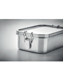 Lunch Box Éco-responsable en Acier Inox 750ml - CHAN LUNCHBOX Matières : acier inoxydable Couleurs : argenté mat marquage laser 