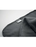 Couverture de voyage  en RPET personnalisée - MUSALA Matières : PET recyclé Couleurs : gris goodies personnalisé en stock