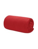 Couverture de voyage  en RPET personnalisée - MUSALA Matières : PET recyclé Couleurs : rouge impression haute définition
