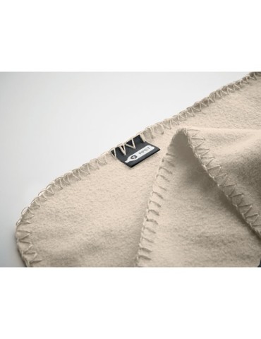 Couverture de voyage  en RPET personnalisée - MUSALA marquage laser ultra précis