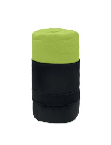 Couverture de voyage  en RPET personnalisée - MUSALA marquage laser ultra précis