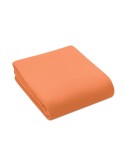 Couverture de voyage  en RPET personnalisée - MUSALA Matières : PET recyclé Couleurs : orange impression logo haute qualité