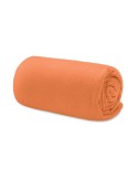 Couverture de voyage  en RPET personnalisée - MUSALA Matières : PET recyclé Couleurs : orange objet promo petit budget