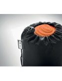 Couverture de voyage  en RPET personnalisée - MUSALA Matières : PET recyclé Couleurs : orange personnalisation rapide en France
