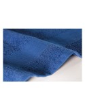 Serviette éponge bio personnalisée 100x50 cm TERRY Matières : coton biologique Couleurs : bleu royal cadeau affaires élégant