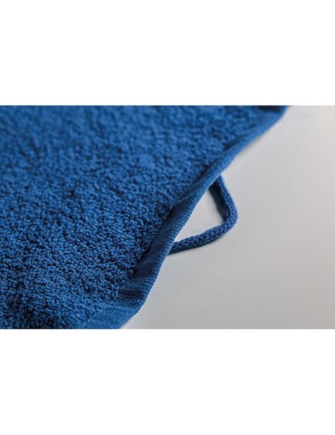 Serviette éponge bio personnalisée 100x50 cm TERRY Matières : coton biologique Couleurs : bleu royal objet publicitaire robuste