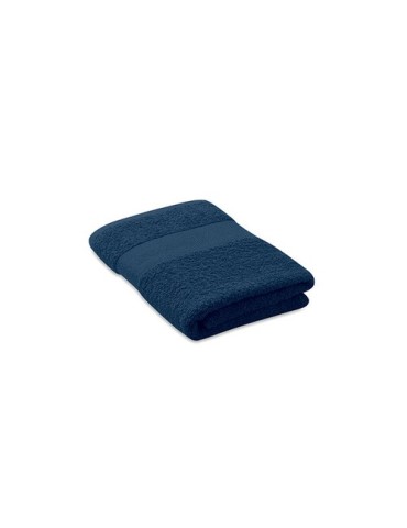 Serviette éponge bio personnalisée 100x50 cm TERRY Matières : coton biologique Couleurs : bleu impression haute définition