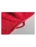 Serviette éponge bio personnalisée 100x50 cm TERRY Matières : coton biologique Couleurs : rouge livraison express 24h 48h