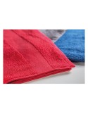 Serviette éponge bio personnalisée 100x50 cm TERRY Matières : coton biologique Couleurs : rouge cadeau affaires élégant