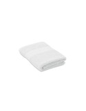 Serviette éponge bio personnalisée 100x50 cm TERRY Matières : coton biologique Couleurs : blanc goodies publicitaire événementie