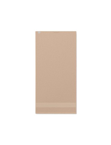 Serviette éponge bio personnalisée 100x50 cm TERRY Matières : coton biologique Couleurs : ivoire objet promo petit budget