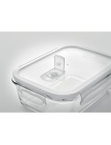 Lunchbox en verre  900ml PRAGA Matières : verre Couleurs : transparent goodies publicitaire événementiel