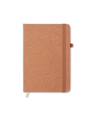 Carnet A5 ligné en PU recyclé  personnalisé BAOBAB Matières : papier recyclé Couleurs : marron cadeau entreprise pas cher