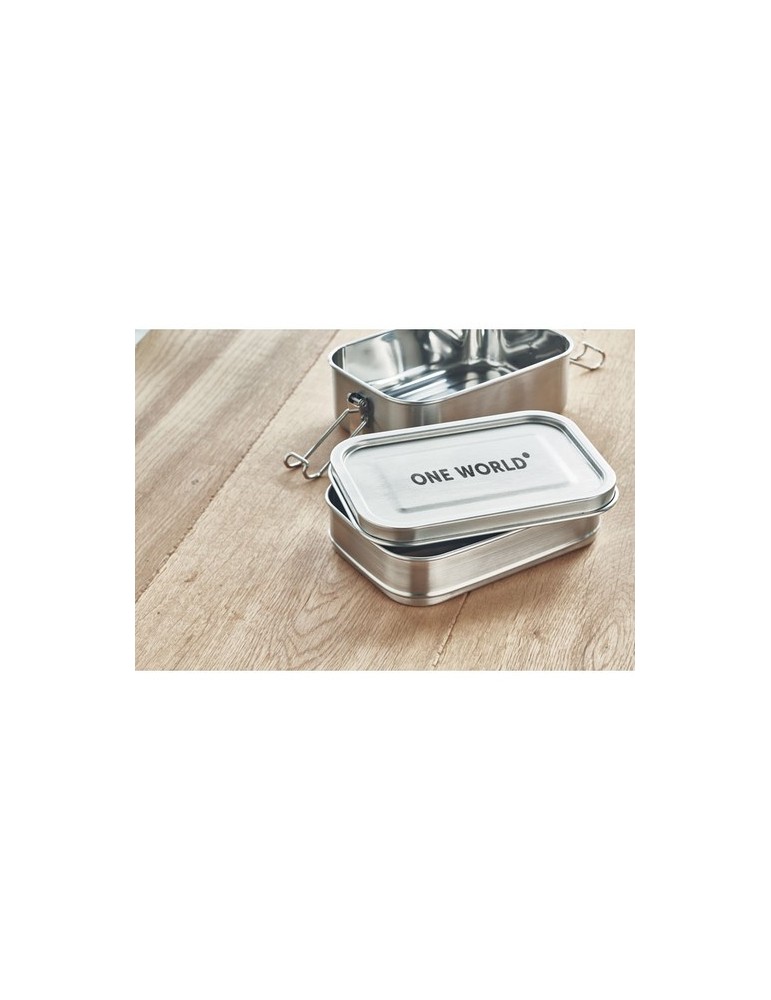 Boîte à Lunch Isotherme en Acier Inox - DOUBLE CHAN