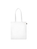 Sac shopping  en coton organique ZIMDE COLOUR Matières : coton biologique Couleurs : blanc objet promo petit budget