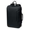 Sac à dos ordinateur  personnalisable 300D RPET - SINGAPORE Matières : PET Couleurs : noir cadeau entreprise pas cher