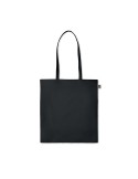Sac shopping  en coton organique ZIMDE COLOUR Matières : coton biologique Couleurs : noir goodies publicitaire durable