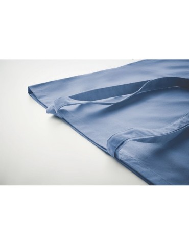 Sac shopping  en coton organique ZIMDE COLOUR Matières : coton biologique Couleurs : bleu bébé objet publicitaire robuste