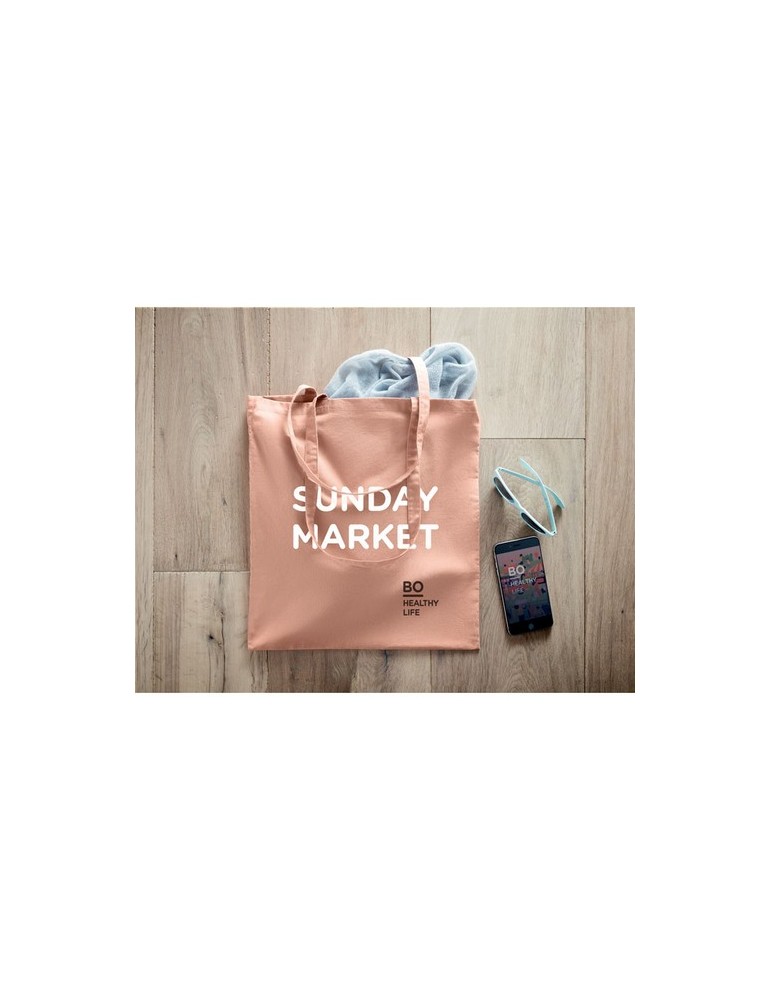 Sac Shopping en Coton Organique ZIMDE COLOUR Personnalisé