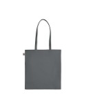 Sac shopping  en coton organique ZIMDE COLOUR Matières : coton biologique Couleurs : pierre marquage couleur éclatante