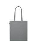 Sac shopping  en coton organique ZIMDE COLOUR Matières : coton biologique Couleurs : gris goodies entreprise design