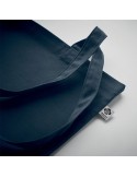 Sac shopping  en coton organique ZIMDE COLOUR Matières : coton biologique Couleurs : bleu marine goodies personnalisé en stock