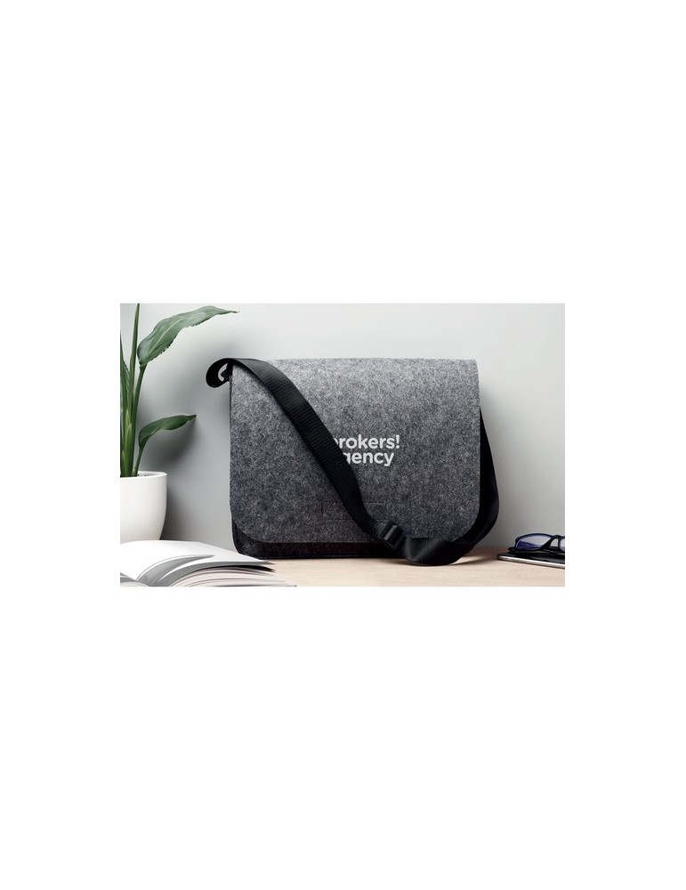 Sac Messager en Feutre RPET BAGLO - Élégance Écologique