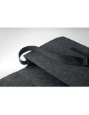 Sac messager  en feutre RPET personnalisable BAGLO Matières : PET recyclé Couleurs : pierre cadeau collaborateur premium
