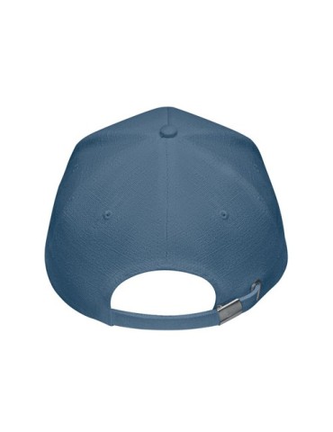 Casquette baseball  en chanvre personnalisée pas cher - NAIMA CAP Matières : chanvre Couleurs : bleu cadeau affaires élégant