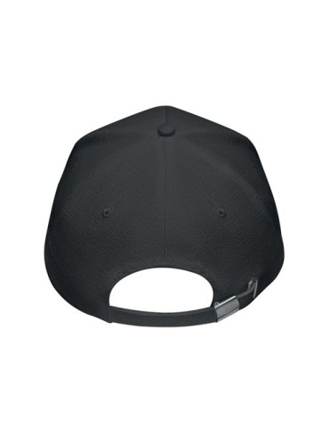 Casquette baseball  en chanvre personnalisée pas cher - NAIMA CAP Matières : chanvre Couleurs : noir objet publicitaire robuste