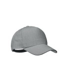 Casquette baseball  en chanvre personnalisée pas cher - NAIMA CAP Matières : chanvre Couleurs : gris personnalisable avec votre 