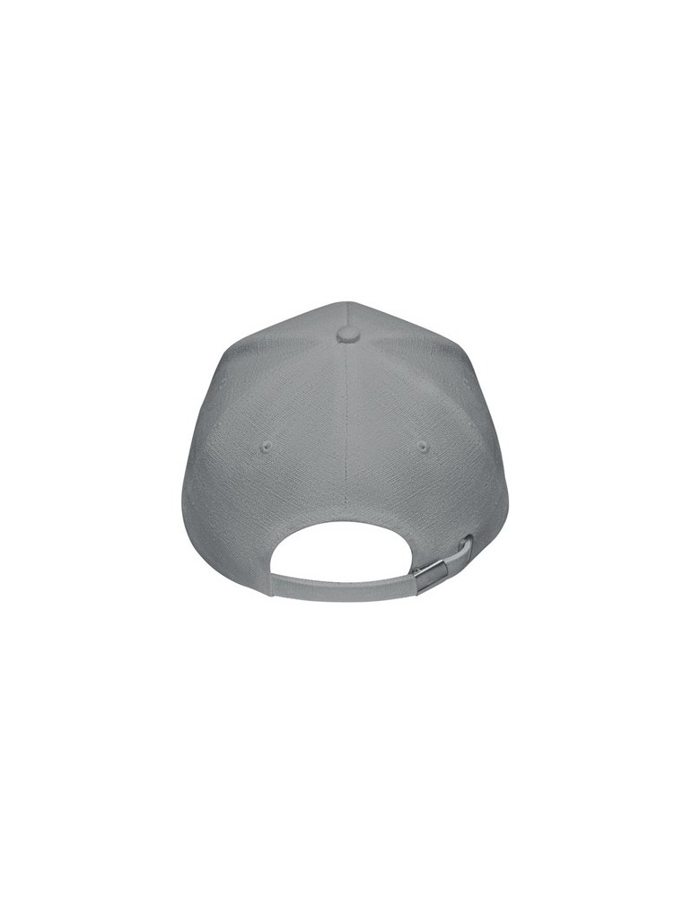 Casquette baseball  en chanvre personnalisée pas cher - NAIMA CAP Matières : chanvre Couleurs : gris marquage laser ultra précis
