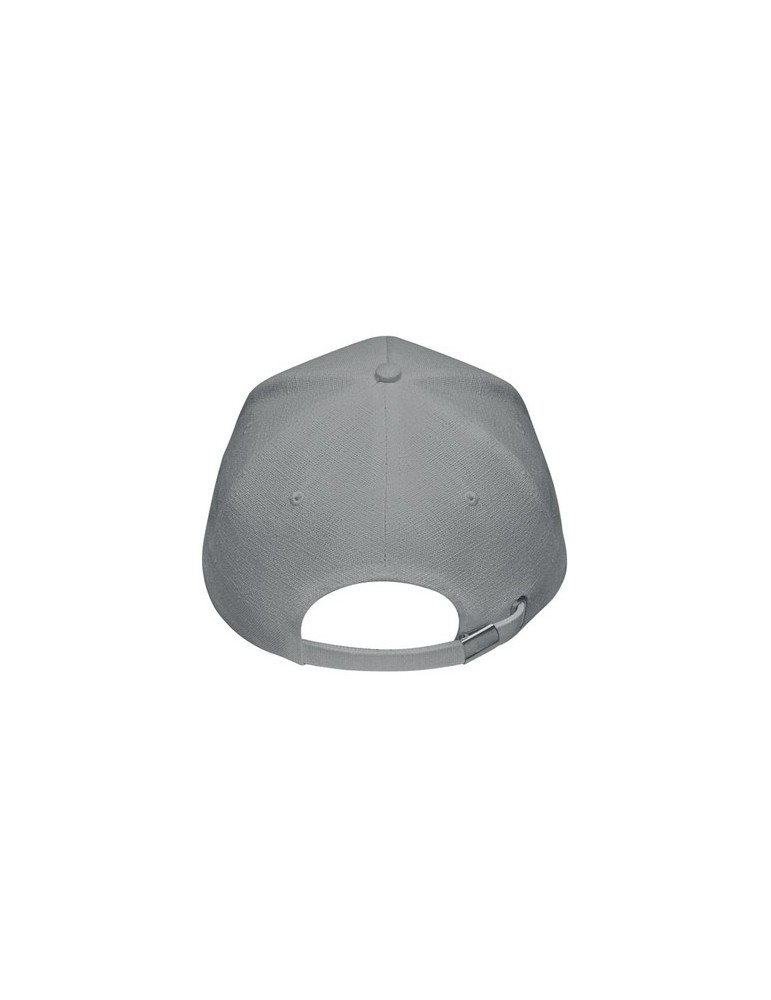 Casquette baseball  en chanvre personnalisée pas cher - NAIMA CAP Matières : chanvre Couleurs : gris goodies publicitaire durabl