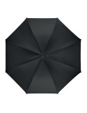 Parapluie publicitaire 27'' en pongée GRUSA Matières : verre Couleurs : noir impression haute définition