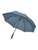 Parapluie publicitaire 27'' en pongée GRUSA Matières : verre Couleurs : bleu cadeau affaires élégant
