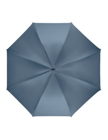Parapluie publicitaire 27'' en pongée GRUSA Matières : verre Couleurs : bleu cadeau entreprise pas cher