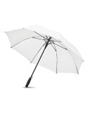 Parapluie publicitaire 27'' en pongée GRUSA Matières : verre Couleurs : blanc objet promo petit budget