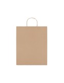Sac en papier grand format personnalisé - PAPER TONE L Matières : papier recyclé Couleurs : beige objet publicitaire robuste